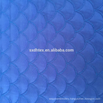 100% polyester quilting embroidered fabric,thermal fabric for down coat